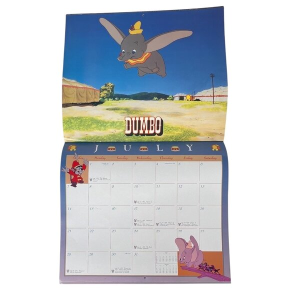 4 Vintage Disney Mickey Mouse Wall Calendars 1995 1996 1997 1998 Unused Large - Picture 6 of 12